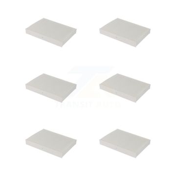 Cabin Air Filter (6 Pack) For Volvo Land Rover XC60 Range Evoque S60 XC70 Discovery Sport K54-100557