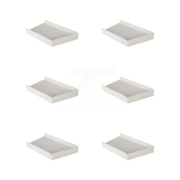 Cabin Air Filter (6 Pack) For Mercedes-Benz C230 C240 C280 CLK350 CLK320 C320 CLK500 E300 K54-100563
