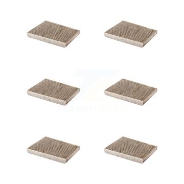 Cabin Air Filter (6 Pack) For Volkswagen Jetta Golf Beetle Passat City Audi Cabrio TT R32 K54-100591