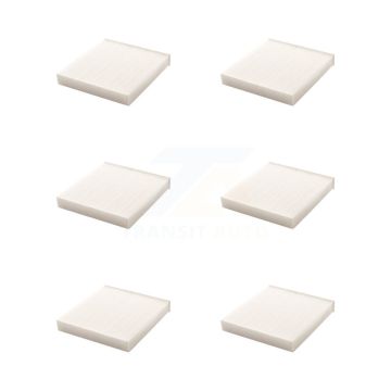 Cabin Air Filter (6 Pack) For Honda Fit Subaru BRZ Scion FR-S Toyota 86 GR86 Hino 195 K54-100592