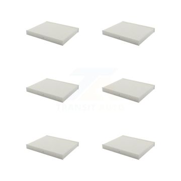 Cabin Air Filter (6 Pack) For Hyundai Elantra Kia Forte Rio Forte5 GT Accent K54-100595