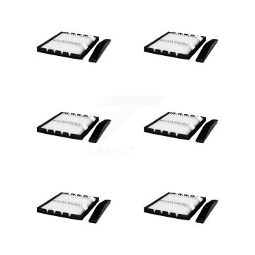 Cabin Air Filter (6 Pack) For Chevrolet GMC Sierra 1500 Silverado 2500 HD Avalanche 3500 K54-100601