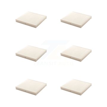 Cabin Air Filter (6 Pack) For Mitsubishi Outlander RVR Lancer Nissan Eclipse Cross PHEV K54-100616