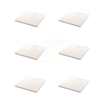Cabin Air Filter (6 Pack) For Hyundai Kia Accent Tucson Rio Sportage Rondo Forte Veloster K54-100631
