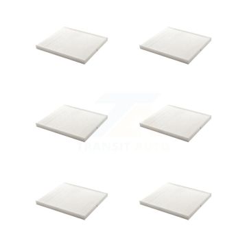 Cabin Air Filter (6 Pack) For Hyundai Santa Fe Sport Chevrolet Equinox GMC Terrain Sonata K54-100637