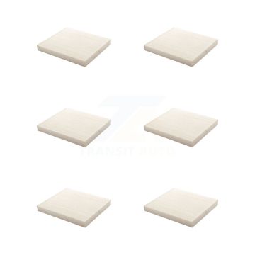 Cabin Air Filter (6 Pack) For Hyundai Santa Fe Sonata Kia Optima Azera Magentis K54-100639