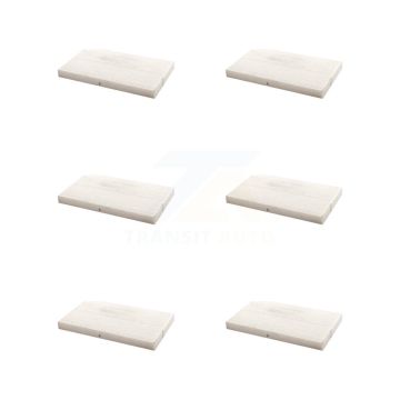 Cabin Air Filter (6 Pack) For Nissan Sentra LEAF Juke Cube K54-100646