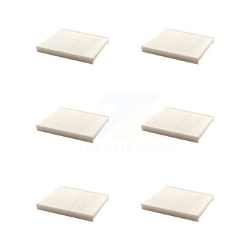 Cabin Air Filter (6 Pack) For Kia Sorento Hyundai Santa Fe K54-100655