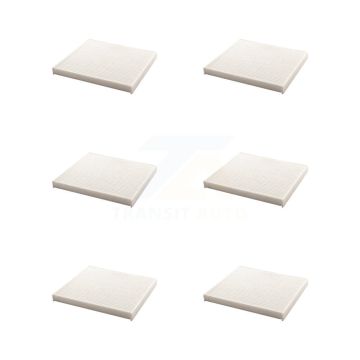 Cabin Air Filter (6 Pack) For Chevrolet Cobalt Pontiac G5 Saturn Ion HHR Pursuit K54-100658