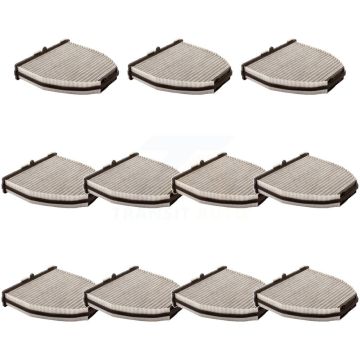 Cabin Air Filter (11 Pack) For Mercedes-Benz C300 GLK350 GLK250 E350 C350 C250 E400 E550 K54-100909