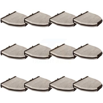 Cabin Air Filter (12 Pack) For Mercedes-Benz C300 GLK350 GLK250 E350 C350 C250 E400 E550 K54-101068