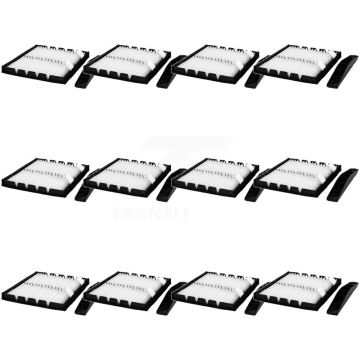 Cabin Air Filter (12 Pack) For Chevrolet GMC Sierra 1500 Silverado 2500 HD Avalanche 3500 K54-101097