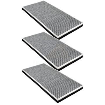 Cabin Air Filter (3 Pack) For BMW X5 Land Rover Range K54-101663