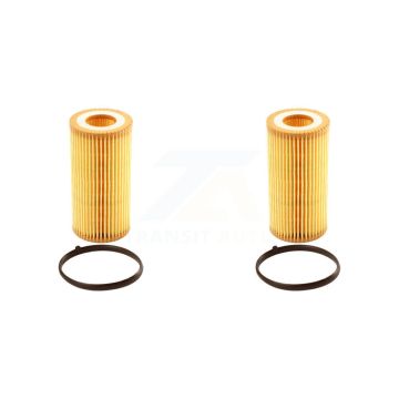 Engine Cartridge Oil Filter (2 Pack) For Volkswagen Jetta Passat Golf Audi Beetle Rabbit K56-100002