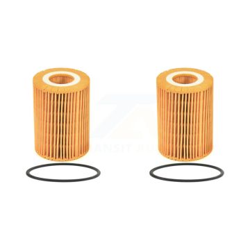 Engine Cartridge Oil Filter (2 Pack) For Mercedes-Benz Sprinter 2500 ML350 3500 Jeep E350 K56-100006