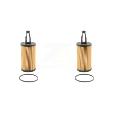 Engine Cartridge Oil Filter (2 Pack) For Mercedes-Benz ML350 C300 C43 AMG GLE400 GLC43 K56-100009