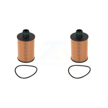 Engine Cartridge Oil Filter (2 Pack) For Ram 1500 Jeep Grand Cherokee Classic 3.0L K56-100013