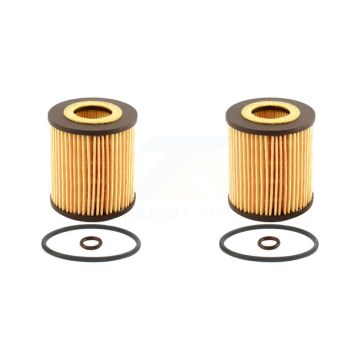 Engine Cartridge Oil Filter (2 Pack) For Mazda 3 Ford Escape 6 5 Fusion Tribute CX-7 K56-100025