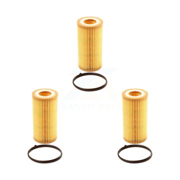 Engine Cartridge Oil Filter (3 Pack) For Volkswagen Jetta Passat Golf Audi Beetle Rabbit K56-100041
