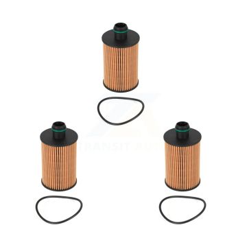 Engine Cartridge Oil Filter (3 Pack) For Ram 1500 Jeep Grand Cherokee Classic 3.0L K56-100052