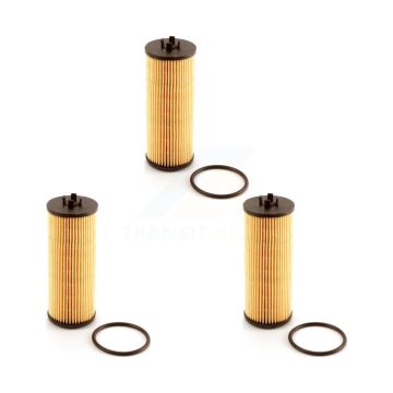Engine Cartridge Oil Filter (3 Pack) For Dodge Grand Caravan Journey Chrysler Jeep Ram & K56-100069