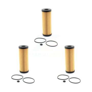 Engine Cartridge Oil Filter (3 Pack) For Ford F-150 Edge Explorer Lincoln Mustang Fusion K56-100078