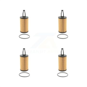 Engine Cartridge Oil Filter (4 Pack) For Mercedes-Benz ML350 C300 C43 AMG GLE400 GLC43 K56-100087