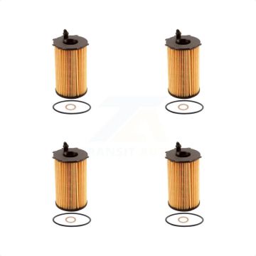 Engine Cartridge Oil Filter (4 Pack) For Kia Sorento Hyundai Santa Fe Sedona XL Cadenza K56-100109