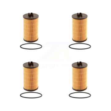 Engine Cartridge Oil Filter (4 Pack) For Chevrolet Cruze Buick Encore GMC Trax Equinox G3 K56-100110