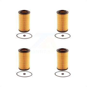 Engine Cartridge Oil Filter (4 Pack) For Hyundai Santa Fe Sonata Kia Veracruz Sedona K56-100112