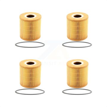 Engine Cartridge Oil Filter (4 Pack) For Volvo XC90 S60 XC70 V70 S80 S70 S40 C70 V40 K56-100113