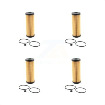 Engine Cartridge Oil Filter (4 Pack) For Ford F-150 Edge Explorer Lincoln Mustang Fusion K56-100117