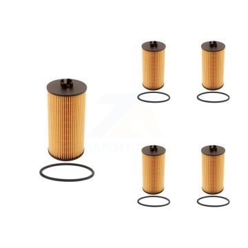 Engine Cartridge Oil Filter (5 Pack) For Ford F-350 Super Duty F-250 E-350 Excursion Club K56-100120