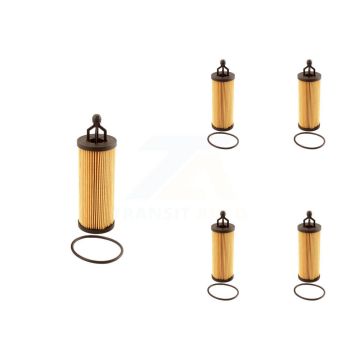Engine Cartridge Oil Filter (5 Pack) For Ram Dodge Jeep 1500 Grand Caravan Classic 200 & K56-100133