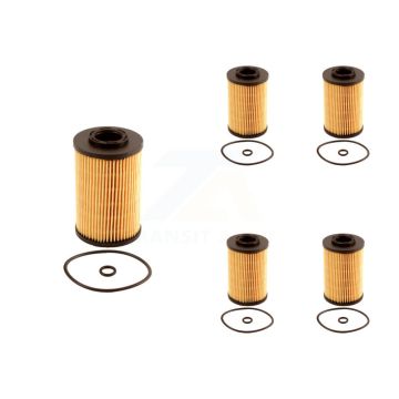 Engine Cartridge Oil Filter (5 Pack) For Hyundai Santa Fe Genesis Coupe Sonata Kia Sedona K56-100140
