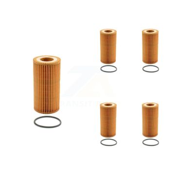 Engine Cartridge Oil Filter (5 Pack) For Volvo S60 S40 C30 XC60 V50 C70 V60 Cross Country K56-100143