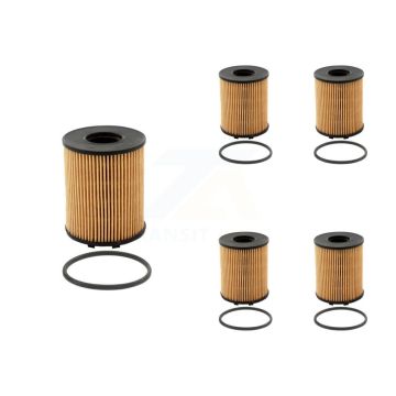 Engine Cartridge Oil Filter (5 Pack) For Fiat 500 Dodge Dart Jeep Renegade 500L 500X 124 K56-100145