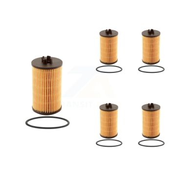 Engine Cartridge Oil Filter (5 Pack) For Chevrolet Cruze Buick Encore GMC Trax Equinox G3 K56-100146