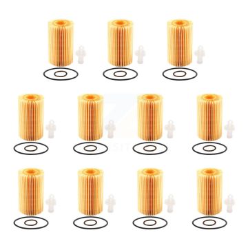 Engine Oil Filter (11 Pack) For Toyota Tundra Sequoia Lexus LX570 LC500 IS F RC IS500 GS K56-100222