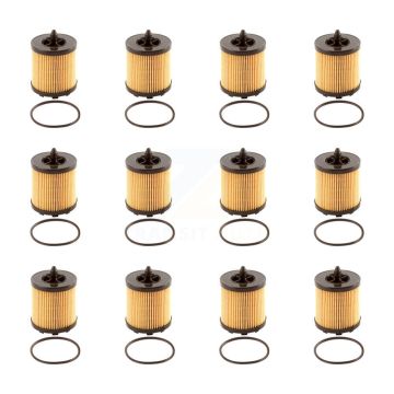 Engine Oil Filter (12 Pack) For Chevrolet Equinox Pontiac GMC Terrain Malibu Cobalt Buick K56-100237