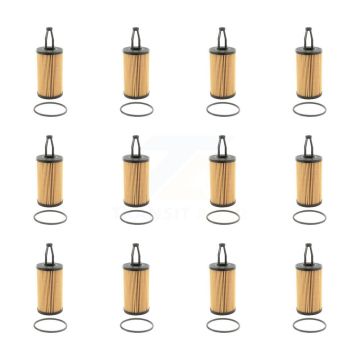 Engine Oil Filter (12 Pack) For Mercedes-Benz ML350 C300 C43 AMG GLE400 GLC43 GLK350 C350 K56-100251