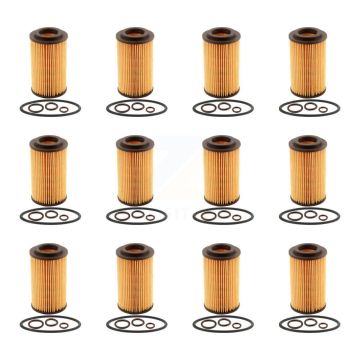 Engine Oil Filter (12 Pack) For Mercedes-Benz GLK350 C300 ML350 C250 E350 C350 E320 C230 K56-100257