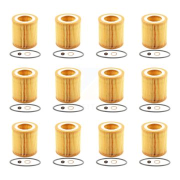 Engine Oil Filter (12 Pack) For BMW X5 X3 328i xDrive X1 323i 320i 335i X6 128i 535i Z4 1 K56-100270
