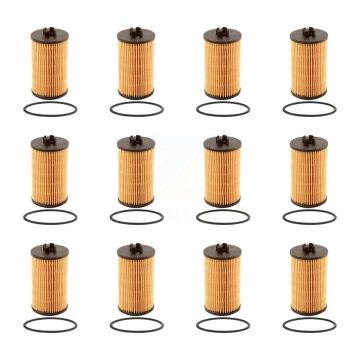 Engine Oil Filter (12 Pack) For Chevrolet Cruze Buick Encore GMC Trax Equinox Colorado G3 K56-100276