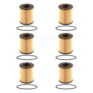 Engine Oil Filter (6 Pack) For Saturn Vue L300 Cadillac Catera LS2 LW300 LW2 K56-100278