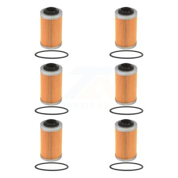 Engine Oil Filter (6 Pack) For Cadillac Chevrolet CTS Camaro Colorado SRX GMC Canyon Saab K56-100279