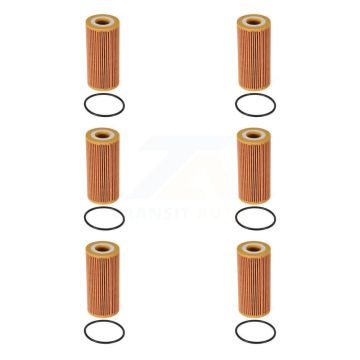 Engine Oil Filter (6 Pack) For Volkswagen Audi Jetta Tiguan Atlas Q5 Golf Q3 Porsche GTI K56-100288