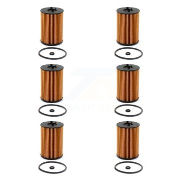 Engine Oil Filter (6 Pack) For Volkswagen Jetta Golf Passat SportWagen Beetle Audi A3 K56-100289