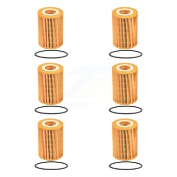 Engine Oil Filter (6 Pack) For Mercedes-Benz Sprinter 2500 ML350 3500 Jeep Grand Cherokee K56-100292