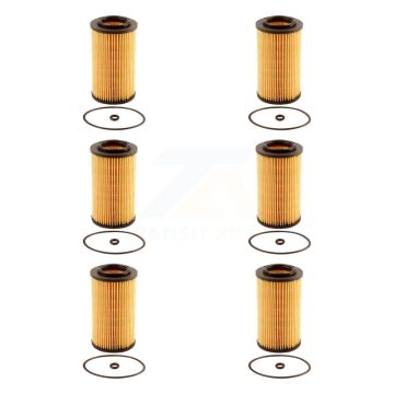 Engine Oil Filter (6 Pack) For Hyundai Santa Fe Sonata Kia Veracruz Sedona Entourage K56-100305